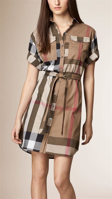 burberry shirt dress for women